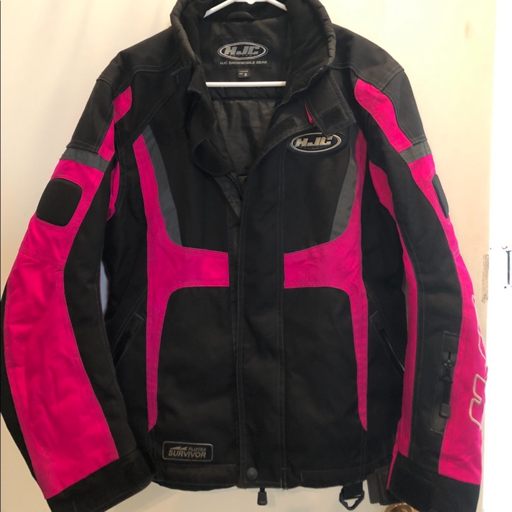 HJC snowmobile jacket women’s size 8